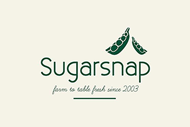 Sugarsnap logo & tagline